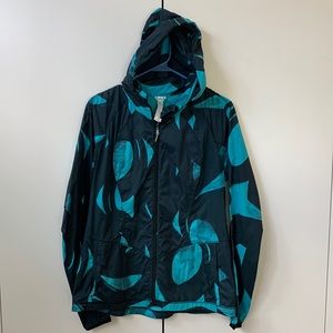 Lululemon Back Pack It Jacket peacock size 8